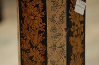 Lot 1648 - A REGENCY PENWORK GAMES TABLE