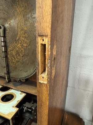 Lot 1035 - A RARE AND LARGE LATE 19TH CENTURY OAK CASED KOMET PENNY IN THE SLOT FLOOR STANDING POLYPHON TYPE MUSIC BOX