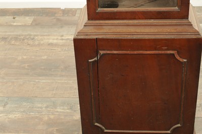 Lot 1417 - WILLIAM JOHNSON, LONDON. A 19TH CENTURY MAHOGANY LONGCASE REGULATOR CLOCK