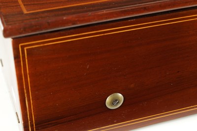 Lot 1046 - A 19TH CENTURY SWISS FORTE-PIANO TWELVE AIR NICOLE FRERES MUSIC BOX