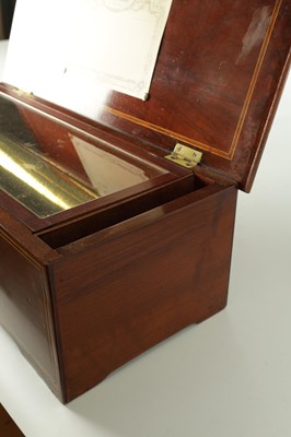 Lot 1046 - A 19TH CENTURY SWISS FORTE-PIANO TWELVE AIR NICOLE FRERES MUSIC BOX