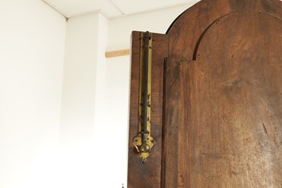 Lot 1722 - AN EARLY 18TH CENTURY BURR WALNUT BUREAU BOOKCASE