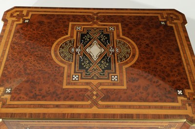 Lot 988 - A FINE PALAIS ROYAL STYLE SILVER GILT FITTED DRESSING BOX