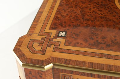 Lot 988 - A FINE PALAIS ROYAL STYLE SILVER GILT FITTED DRESSING BOX