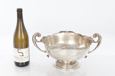 Lot 199 - A 1930'S SILVER SPORTS TROPHY