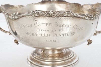 Lot 199 - A 1930'S SILVER SPORTS TROPHY