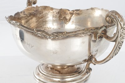Lot 199 - A 1930'S SILVER SPORTS TROPHY