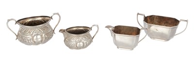 Lot 249 - A COLLECTION OF FOUR PIECES OF SILVER