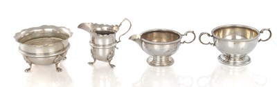 Lot 254 - A COLLECTION OF FOUR SILVER ITEMS