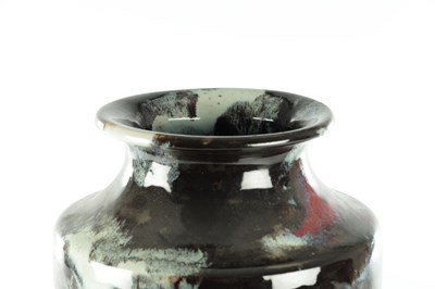Lot 691 - A LARGE JAPANESE MEIJI PERIOD SOMIDA MONKEY VASE