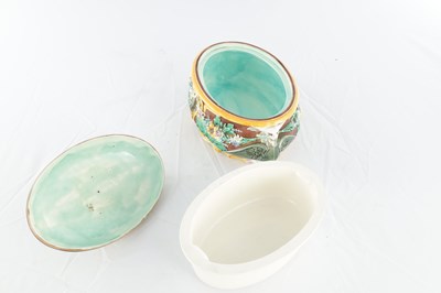 Lot 60 - A 19TH CENTURY WEDGWOOD MAJOLICA GAME DISH