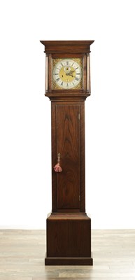 Lot 1435 - ABRAHAM SMITH, WREXHAM. AN EARLY 18TH CENTURY 11" LONGCASE MOVEMENT IN LATER CASE