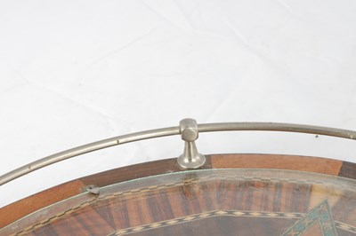Lot 789 - ATT THOMAS GRIFFITHS, AUSTRALIAN, AN EARLY 20TH CENTURY INLAID SERVING TRAY
