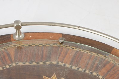 Lot 789 - ATT THOMAS GRIFFITHS, AUSTRALIAN, AN EARLY 20TH CENTURY INLAID SERVING TRAY