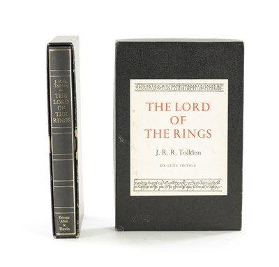 Lot 726 - J.R.R TOLKIEN - TWO COPIES 'THE LORD OF THE RINGS'
