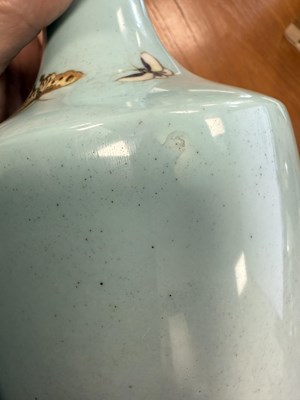 Lot 115 - A JAPANESE MEIJI PERIOD CLOISONNE VASE