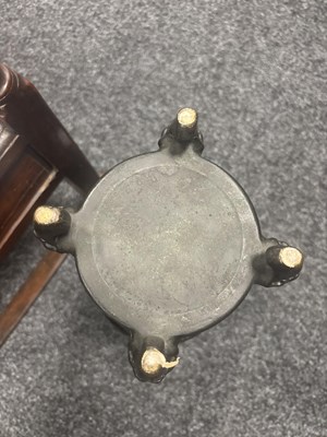 Lot A LARGE PAIR OF JAPANESE MEIJI PERIOD BRONZE VASES