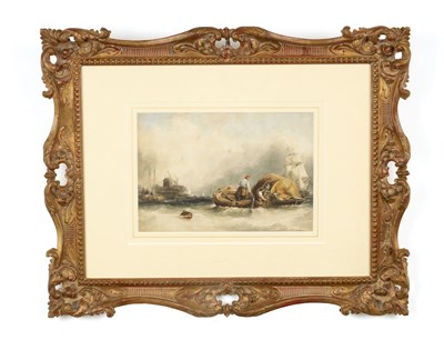 Lot 1119 - CLARKSON FREDERICK STANFIELD (1793-1867) WATERCOLOUR