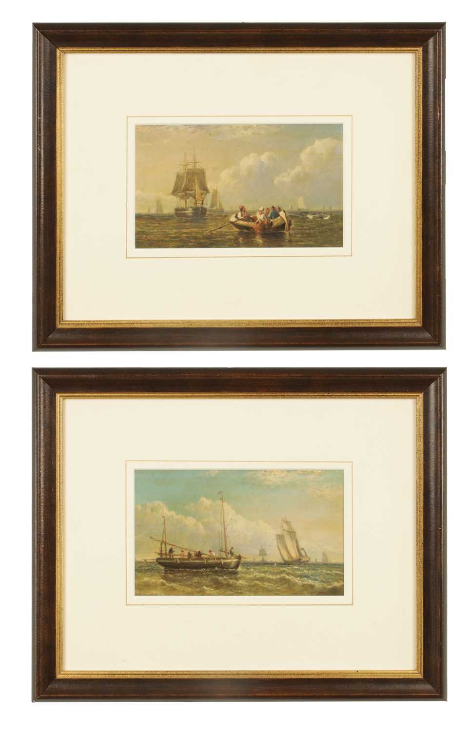 Lot 1267 - AUGUSTUS WALL CALLCOTT (1779-1844) A PAIR OF OILS ON BOARD