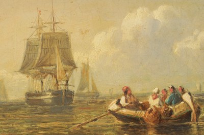 Lot 1267 - AUGUSTUS WALL CALLCOTT (1779-1844) A PAIR OF OILS ON BOARD