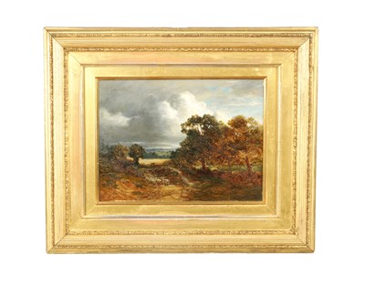 Lot 1163 - DAVID COX SENIOR (1783-1859) OIL ON BOARD