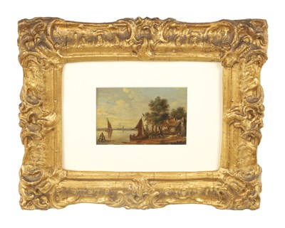 Lot AN 18TH CENTURY DUTCH OIL ON CARD