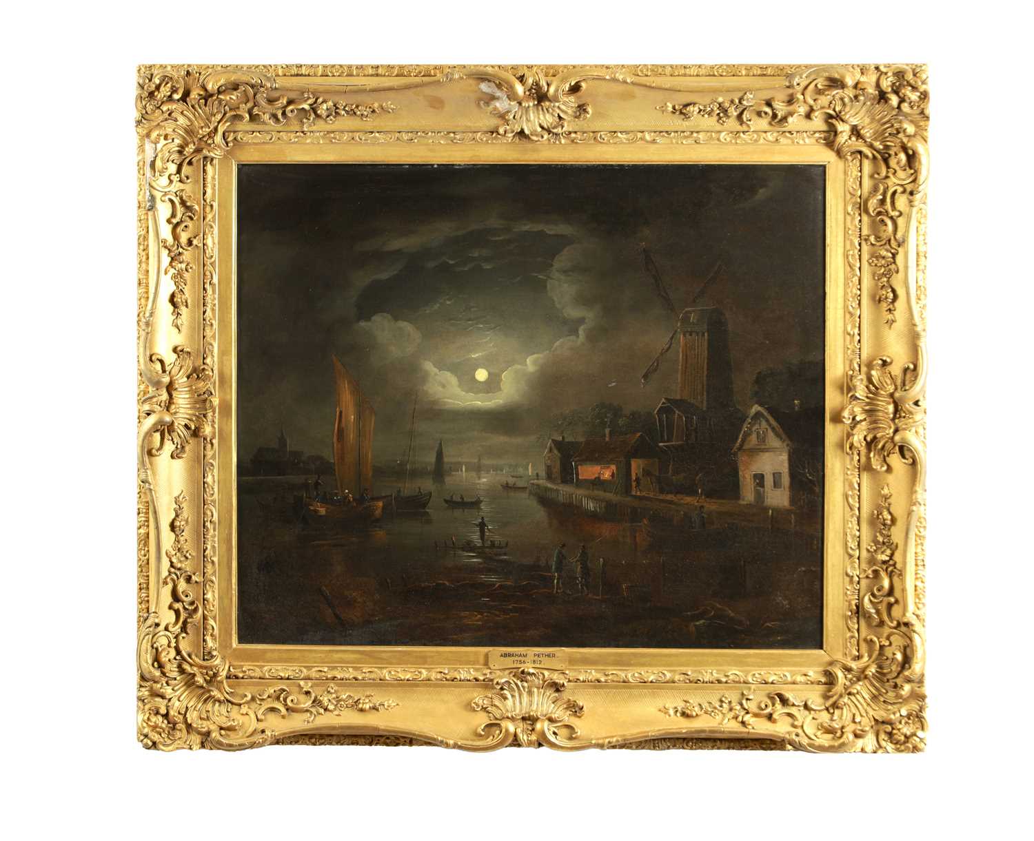 Lot 1216 - A LARGE 19TH CENTURY OIL ON CANVAS AFTER ABRAHAM PETHER