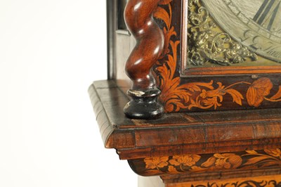 Lot 1579 - THOMAS HORLOCK, HAMMERSMITH. A FINE WILLIAM AND MARY EIGHT-DAY MARQUETRY 12” BRASS DIAL LONGCASE CLOCK