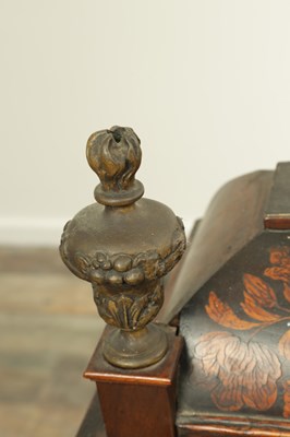 Lot 1579 - THOMAS HORLOCK, HAMMERSMITH. A FINE WILLIAM AND MARY EIGHT-DAY MARQUETRY 12” BRASS DIAL LONGCASE CLOCK