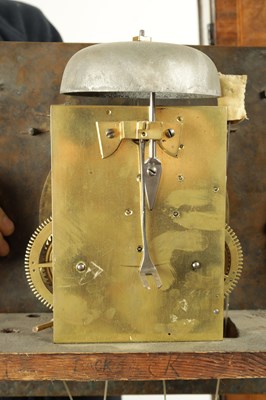 Lot 1579 - THOMAS HORLOCK, HAMMERSMITH. A FINE WILLIAM AND MARY EIGHT-DAY MARQUETRY 12” BRASS DIAL LONGCASE CLOCK