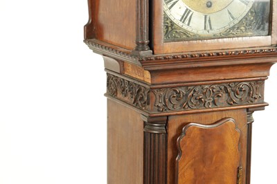 Lot 1356 - AN EARLY 20TH CENTURY MINIATURE CHIPPENDALE STYLE LONGCASE CLOCK