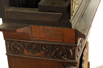Lot 1356 - AN EARLY 20TH CENTURY MINIATURE CHIPPENDALE STYLE LONGCASE CLOCK