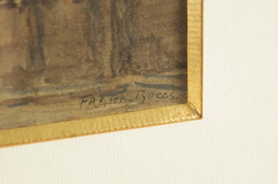 Lot 1197 - FRANK MYERS BOGGS (1855-1926) WATERCOLOUR