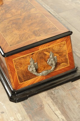 Lot 1018 - A LARGE 19TH CENTURY NICOLE FRERES MECHANICAL CYLINDER MUSIC BOX