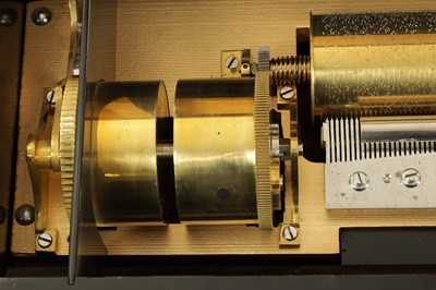 Lot 1018 - A LARGE 19TH CENTURY NICOLE FRERES MECHANICAL CYLINDER MUSIC BOX