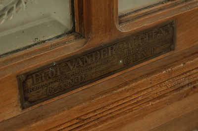 Lot 1021 - A LARGE LATE 19TH CENTURY UPRIGHT COIN OPERATED BARREL PIANO