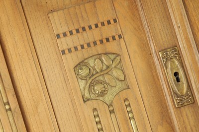 Lot 1021 - A LARGE LATE 19TH CENTURY UPRIGHT COIN OPERATED BARREL PIANO