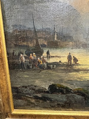 Lot 1106 - CHARLES THORNLEY (1859 - 1885) A PAIR OF OILS ON CANVAS
