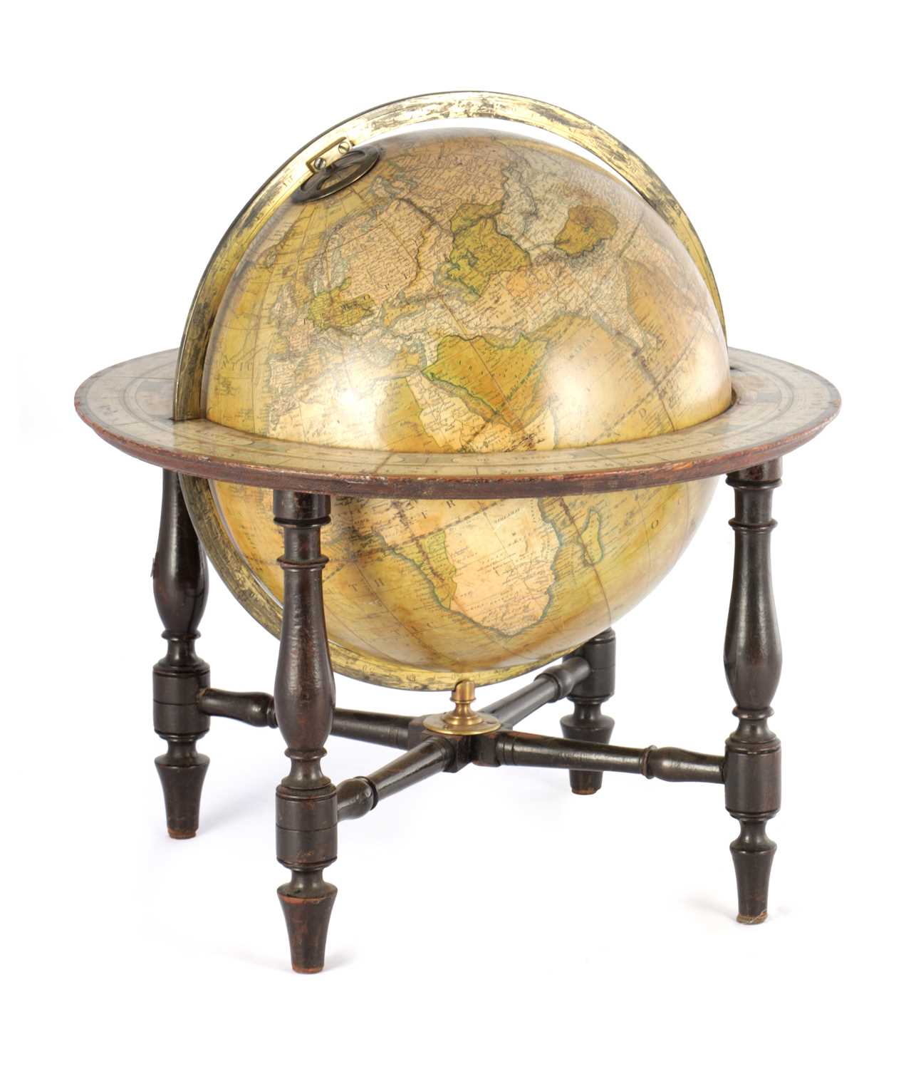 Lot 1001 - A 19TH CENTURY 12” CARY’S NEW TERRESTRIAL GLOBE