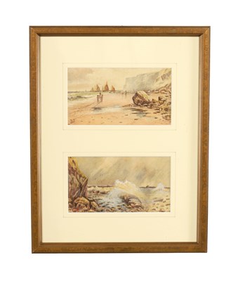 Lot 1181 - MYLES BIRKET FOSTER (1825-1899) A PAIR OF WATERCOLOUR SKETCHES