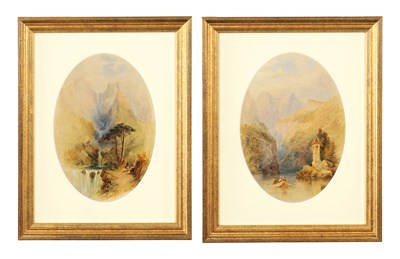 Lot 1125 - ATT GEORGE HERING (1805-1879) A PAIR OF OILS ON BOARD