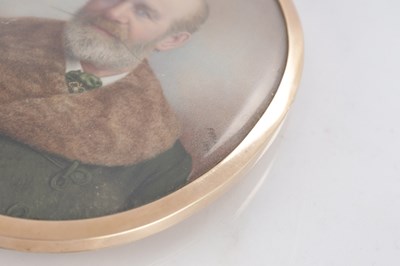 Lot 1100 - A FINE PORTRAIT MINIATURE BY FANNY H. MCKELLER