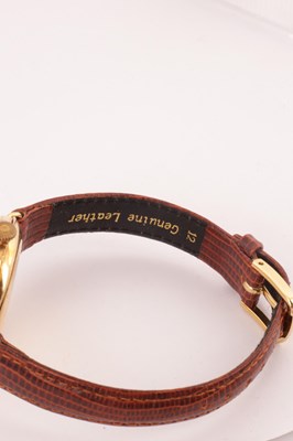 Lot 1303 - IWC SCHAFFHAUSEN AN EARLY 20TH CENTURY HALF HUNTER 18CT GOLD WRIST WATCH