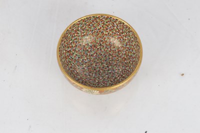 Lot 348 - A FINE JAPANESE MEIJI PERIOD SATSUMA BOWL OF SMALL SIZE