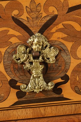 Lot 1643 - A WILLIAM AND MARY MARQUETRY AND BURR WALNUT CHEST ON STAND