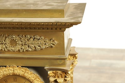 Lot 1433 - A LARGE EARLY 19TH CENTURY FRENCH MUSICAL ORMOLU PORTICO CLOCK