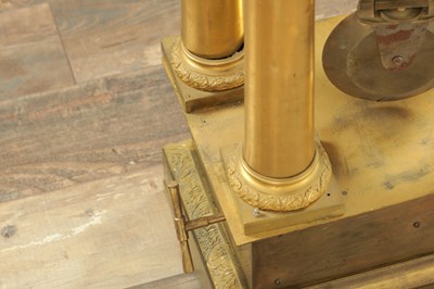 Lot 1433 - A LARGE EARLY 19TH CENTURY FRENCH MUSICAL ORMOLU PORTICO CLOCK