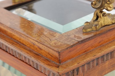 Lot 1328 - A FINE REGENCY ROSEWOOD ENGLISH FUSEE LIBRARY CLOCK