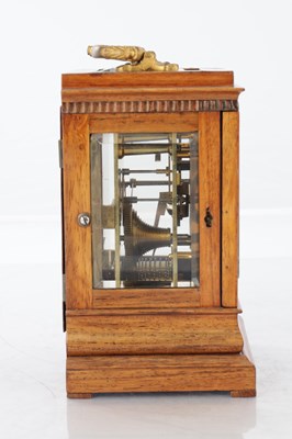 Lot 1328 - A FINE REGENCY ROSEWOOD ENGLISH FUSEE LIBRARY CLOCK