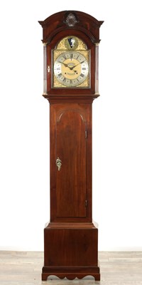Lot 1401 - GEORGE SPURR AYLESBURY. 18TH CENTURY AUTOMATION LONGCASE CLOCK